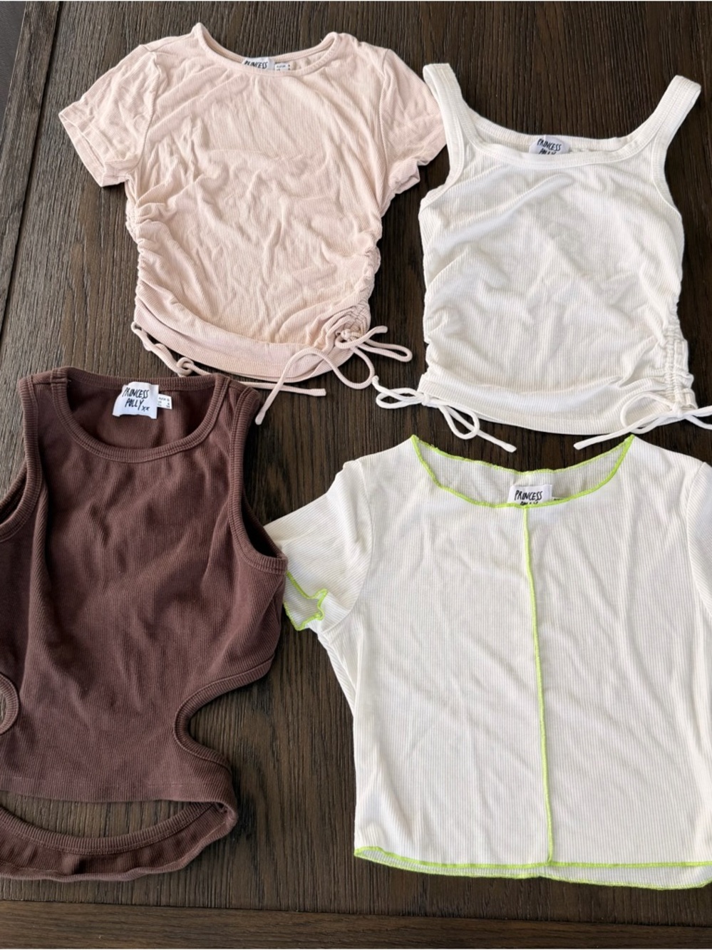 Lot of various Princess Poly tops (4 tops)